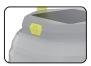 Skywoods L51980 Solar Camping Lantern - power button detail