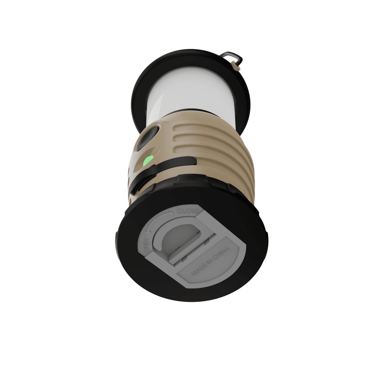 Skywoods L50270 Camping Lantern - overhead view of the translucent reflector cap