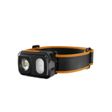 Skywoods OHL550 Headlamp - front three quarter view on the headband