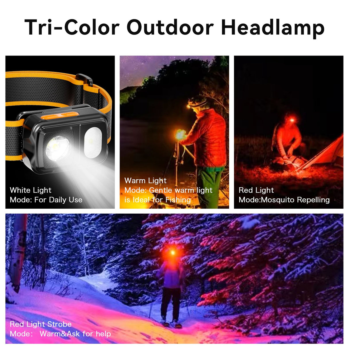 Skywoods OHL550 Headlamp - 550 Lumen