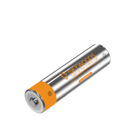 Skywoods 18650 Li-Ion Battery - single 2600mAh rechargeable cell