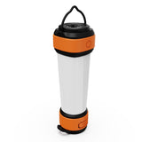 Skywoods L70931 Camping Lantern - standing upright with the lantern lit and side switch