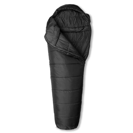 Snugpak Sleeper Extreme WGTE Sleeping Bag in black from above on white background