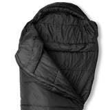 Snugpak Sleeper Extreme WGTE Sleeping Bag in black close up of top