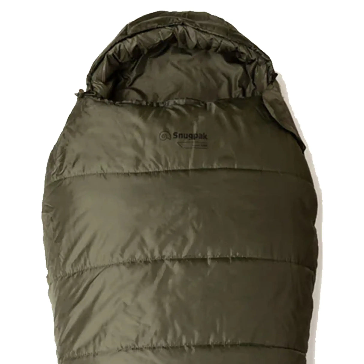 Snugpak Sleeper Lite Sleeping Bag closed on white background