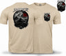 Sniper Dark Ops Double Print T-Shirt - Sand