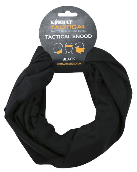 Kombat Lightweight Tactical Snood Black | Task Outdoor