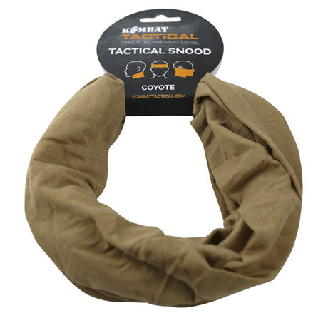 Kombat Lightweight Tactical Snood Coyote | Task Outdoor