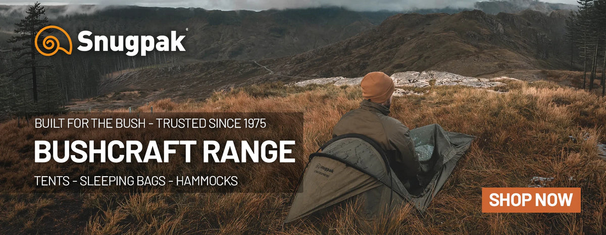 Snugpak: Built for the Bush - Bushcraft Range - Man Outdoors Camping