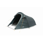 Vango Soul 300 tent in Deep Blue with the door open, three-quarter view