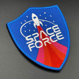 Space Force Rocket Patch, Hook & Loop, 9cm | Task Outdoor