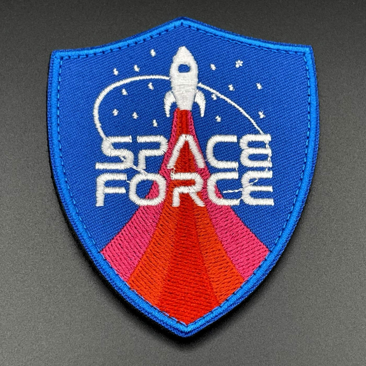 Space Force Rocket Patch, Hook & Loop, 9cm | Task Outdoor