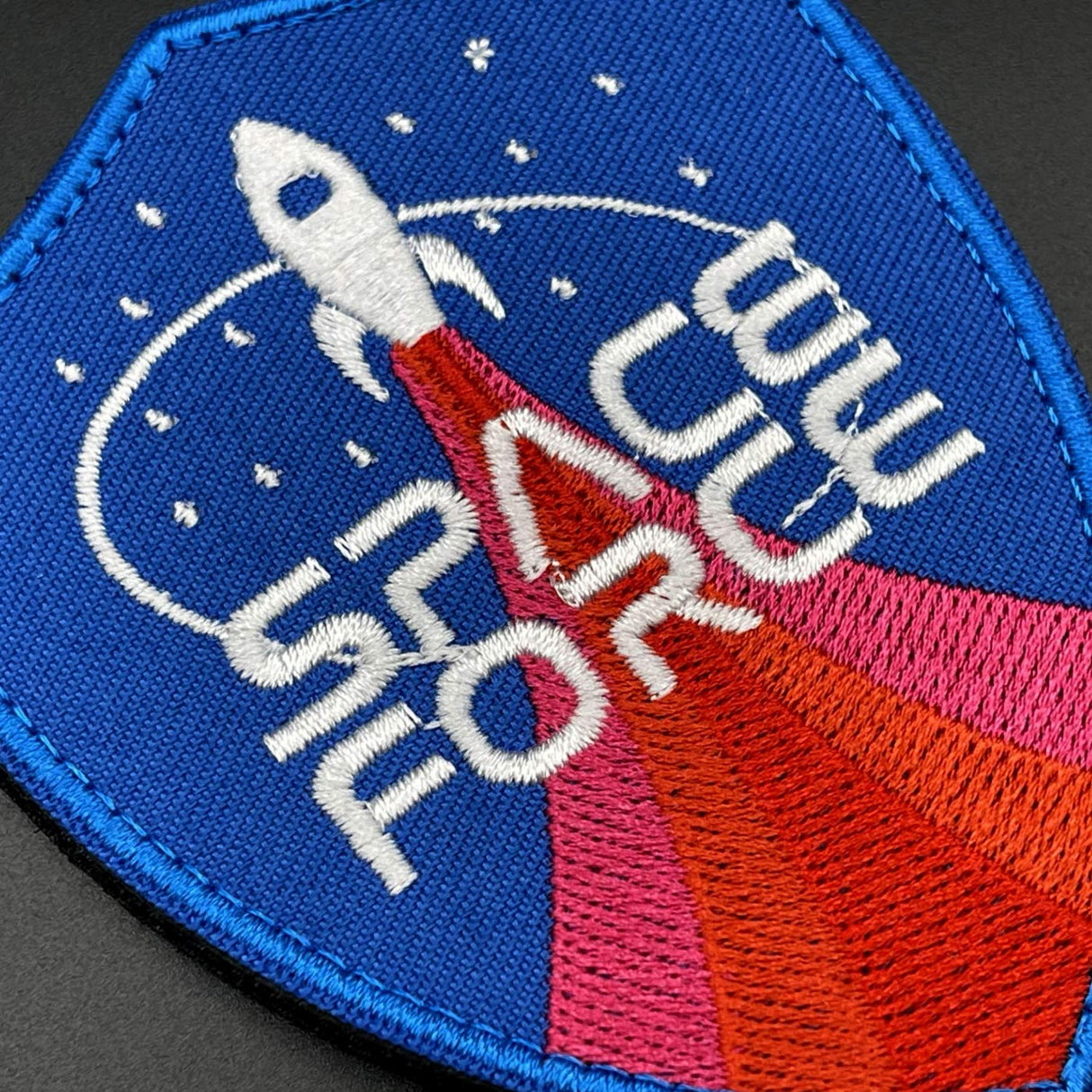 Space Force Rocket Patch, Hook & Loop, 9cm | Task Outdoor