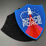 Space Force Rocket Patch, Hook & Loop, 9cm | Task Outdoor