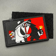 Spy vs Spy Patch, Hook & Loop, 8cm 