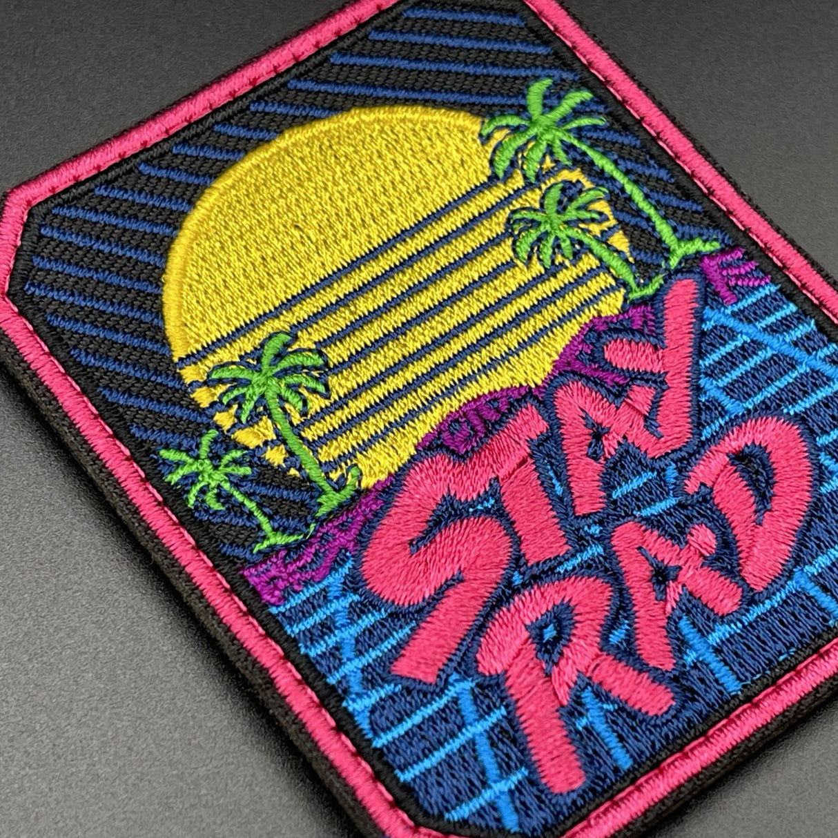 Stay Rad Patch, Hook & Loop, 8cm | Task Outdoor