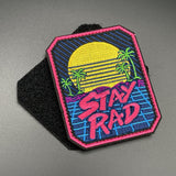 Stay Rad Patch, Hook & Loop, 8cm | Task Outdoor