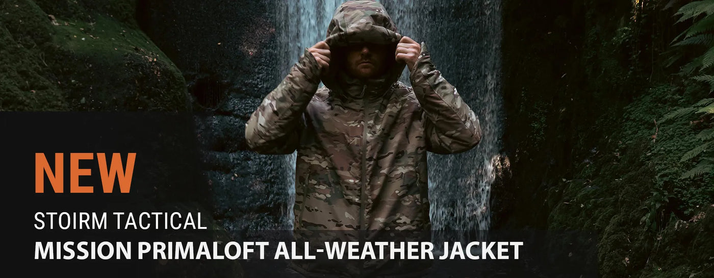 Stoirm Tactical Primaloft All Weather Insulated Jacket in Crye Multicam