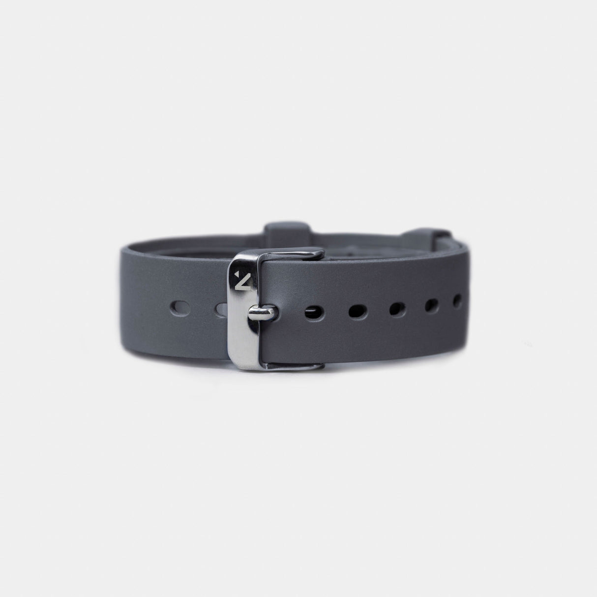 Rotate North Natural Rubber Watch Strap (18mm) - Storm Grey