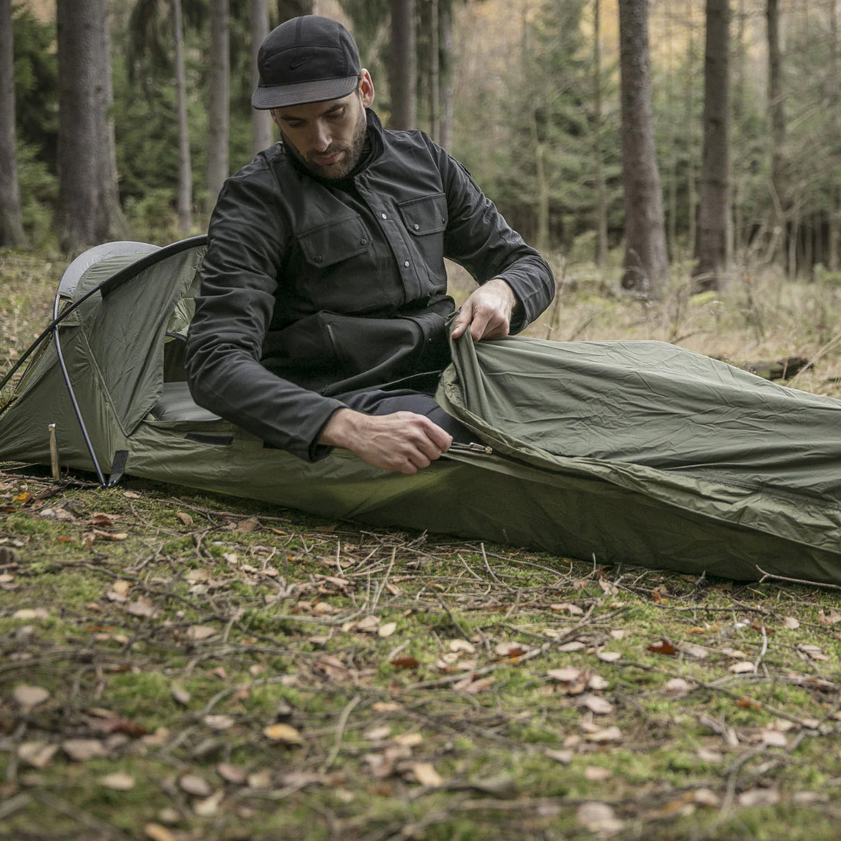 Snugpak Stratosphere 1 Person Waterproof Bivvi Shelter Olive Green | Task Outdoor