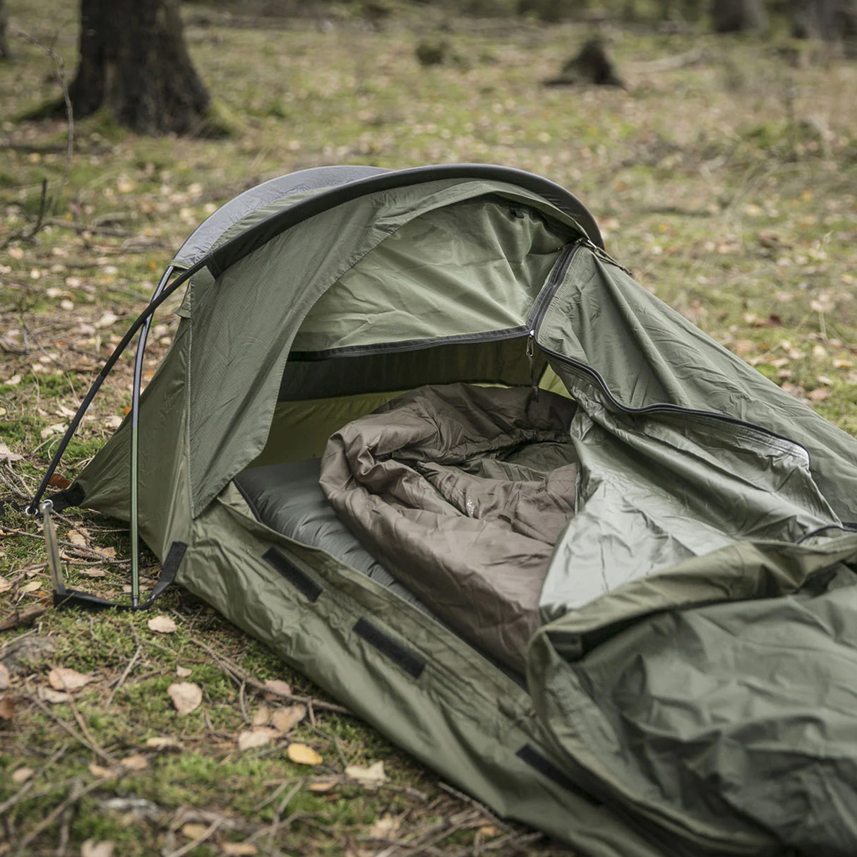 Snugpak Stratosphere 1 Person Waterproof Bivvi Shelter Olive Green | Task Outdoor