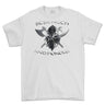Strength and Honour Crossed Axe Viking Printed T-Shirt - White