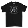 Strength and Honour Laurel Reaf Printed T-Shirt - Black