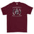 Strength and Honour Laurel Reaf Printed T-Shirt - Maroon