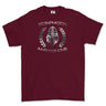 Strength and Honour Laurel Reaf Printed T-Shirt - Maroon