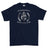 Strength and Honour Laurel Reaf Printed T-Shirt - Navy Blue
