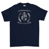 Strength and Honour Laurel Reaf Printed T-Shirt - Navy Blue