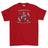 Strength and Honour Laurel Reaf Printed T-Shirt - Red