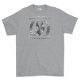 Strength and Honour Laurel Reaf Printed T-Shirt - Sports Grey