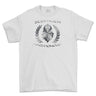 Strength and Honour Laurel Reaf Printed T-Shirt - White