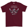 Strength and Honour Odin Printed T-Shirt - Maroon