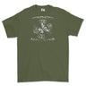 Strength and Honour Valknut Printed T-Shirt - Military Green