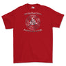 Strength and Honour Valknut Printed T-Shirt - Red