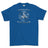 Strength and Honour Valknut Printed T-Shirt - Royal Blue