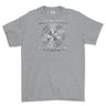 Strength and Honour Valknut Printed T-Shirt - Sports Grey