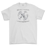 Strength and Honour Valknut Printed T-Shirt - White