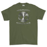 Strength and Honour Viking Tree Of Life Printed T-Shirt - Military Green