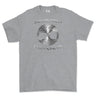 Strength and Honour Viking Tree Of Life Printed T-Shirt - Sports Grey