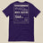 Summit Series Ben Nevis T-Shirt in Team Purple, laid flat, back view