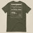 Summit Series Scafell Pike T-Shirt in Military Green, laid flat, back view