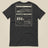 Summit Series Slieve Donard T-Shirt in Dark Grey, laid flat, back view