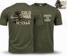 Cold War Veteran - Survive to Fight Double Print T-Shirt - Olive Green