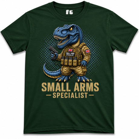 Small Arms Specialist T-Rex Printed T-Shirt - Green
