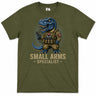 Small Arms Specialist T-Rex Printed T-Shirt - Olive Green