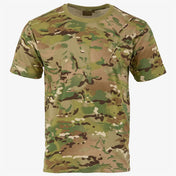 Highlander Short Sleeve T-Shirt HMTC Camo - front view