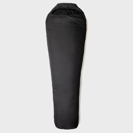 Snugpak Tactical 4 WGTE Sleeping Bag in Black - full length front view